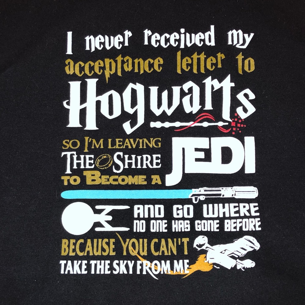 Unisex 5X Gildan Hoodie Nerd/Geek